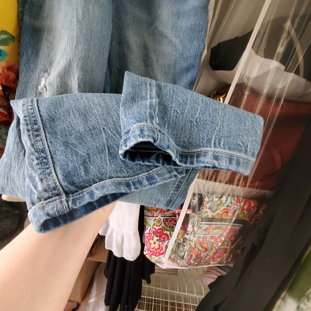 🛍️BUNDLE ONLY ITEM🛍️ Girls Denim Overalls - L (10-12) - Picture 2 of 11